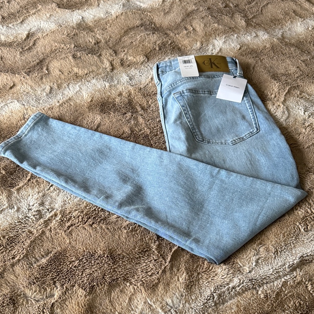 👖 Calvin Klein Jeans High Rise Skinny Ankle – Size 12/31 | NWT |